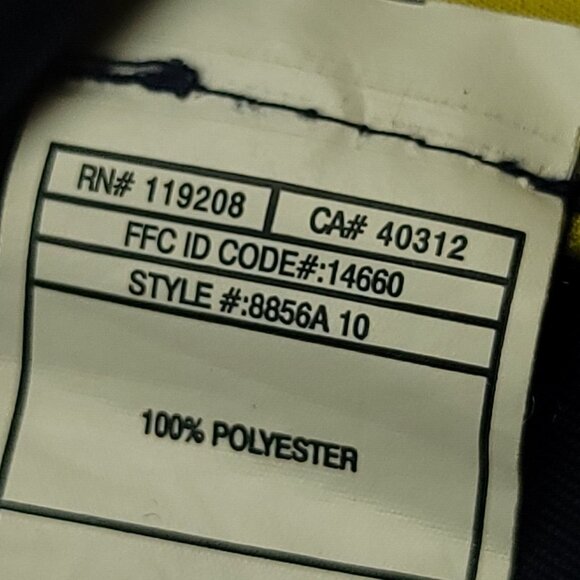 Adidas Mens XL Climalite Scorch Michigan Wolverines Performance‎ 1/4 Zip NCAA - Picture 6 of 14